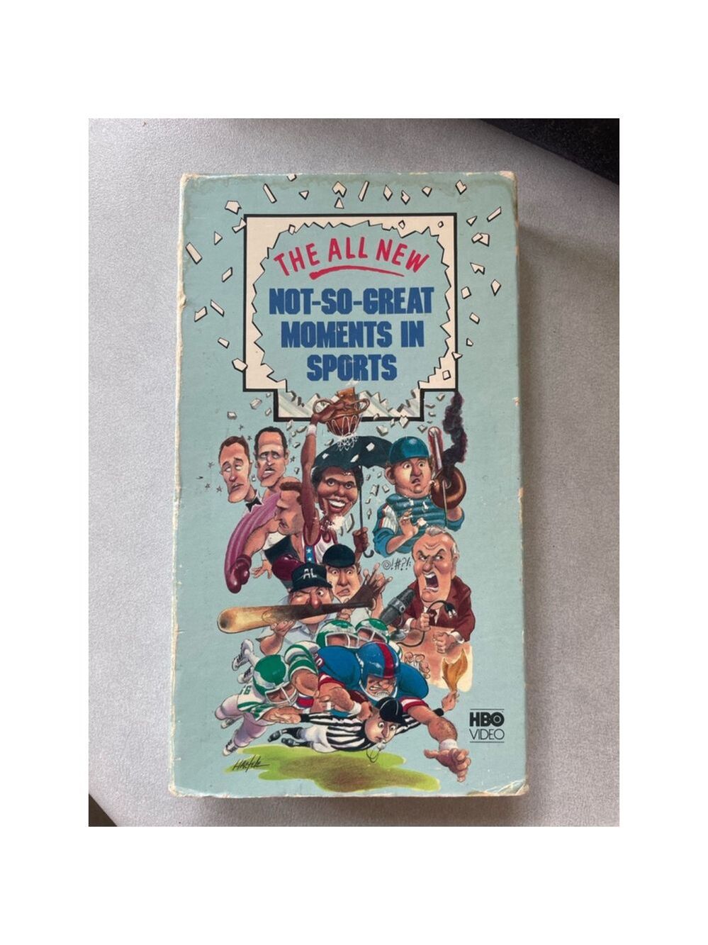 HBO Video VHS Tape The All New Not-So-Great Moments in Sports